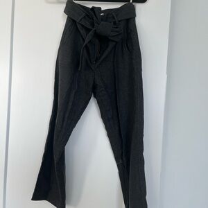 Stylish Black High-Waisted Pants